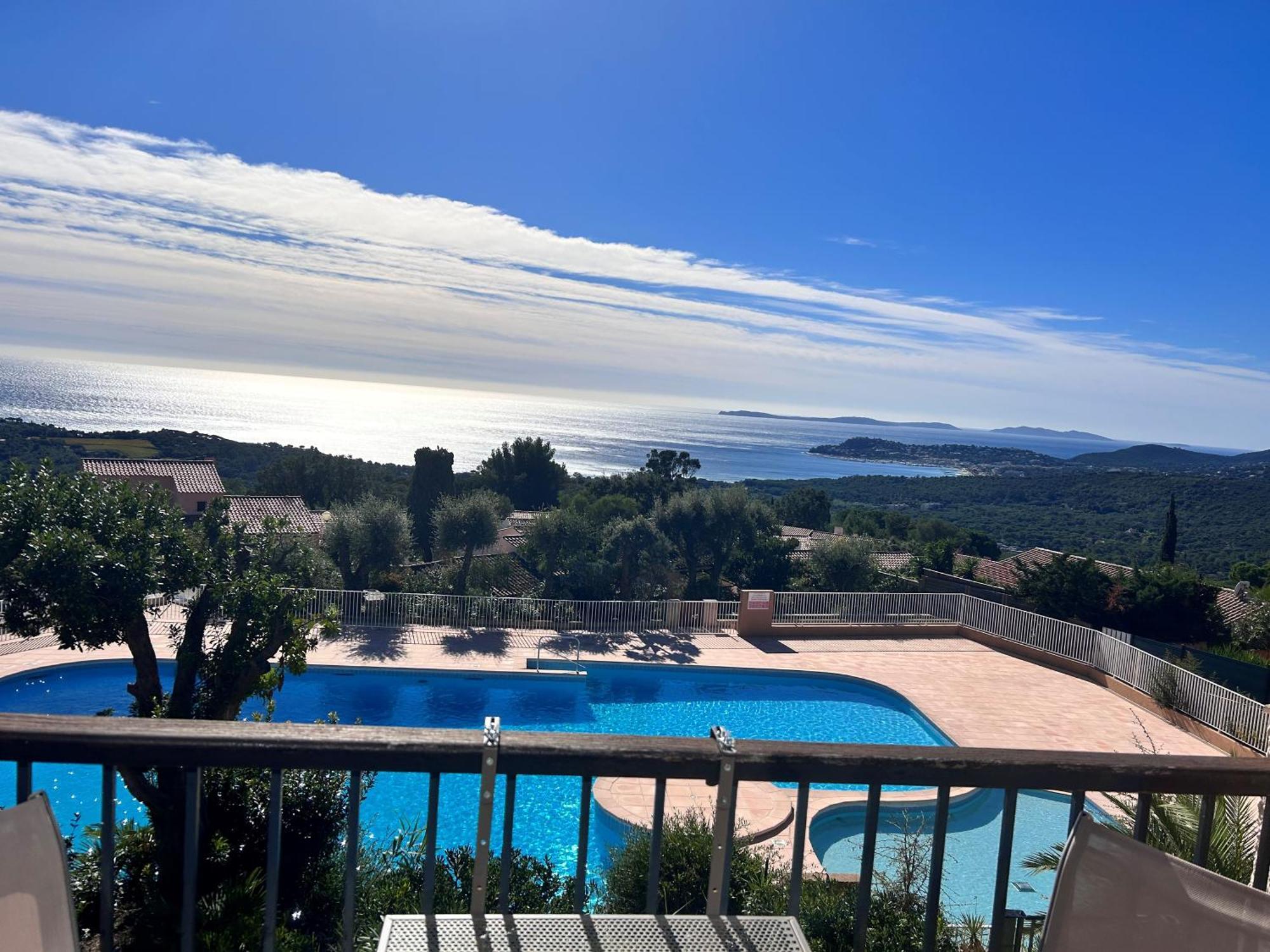 לה קרואה-ואלמר Studio Pool House Vue Mer Panoramique Amazing Sea View Wifi Linge Linen Inclut Aircondition מראה חיצוני תמונה