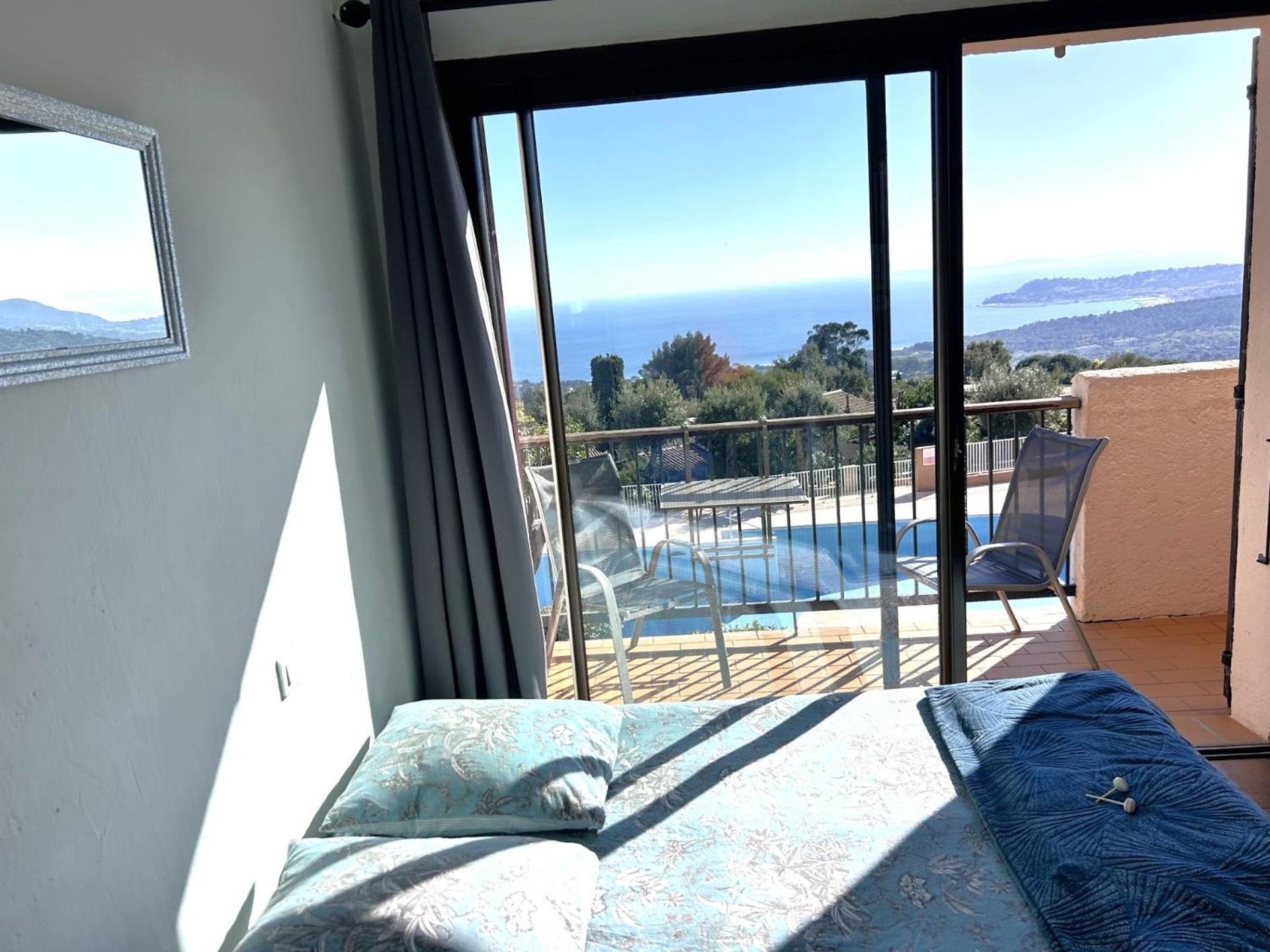 לה קרואה-ואלמר Studio Pool House Vue Mer Panoramique Amazing Sea View Wifi Linge Linen Inclut Aircondition מראה חיצוני תמונה