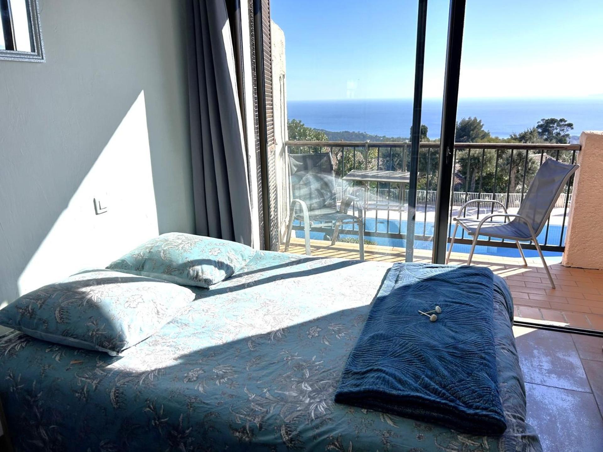 לה קרואה-ואלמר Studio Pool House Vue Mer Panoramique Amazing Sea View Wifi Linge Linen Inclut Aircondition מראה חיצוני תמונה