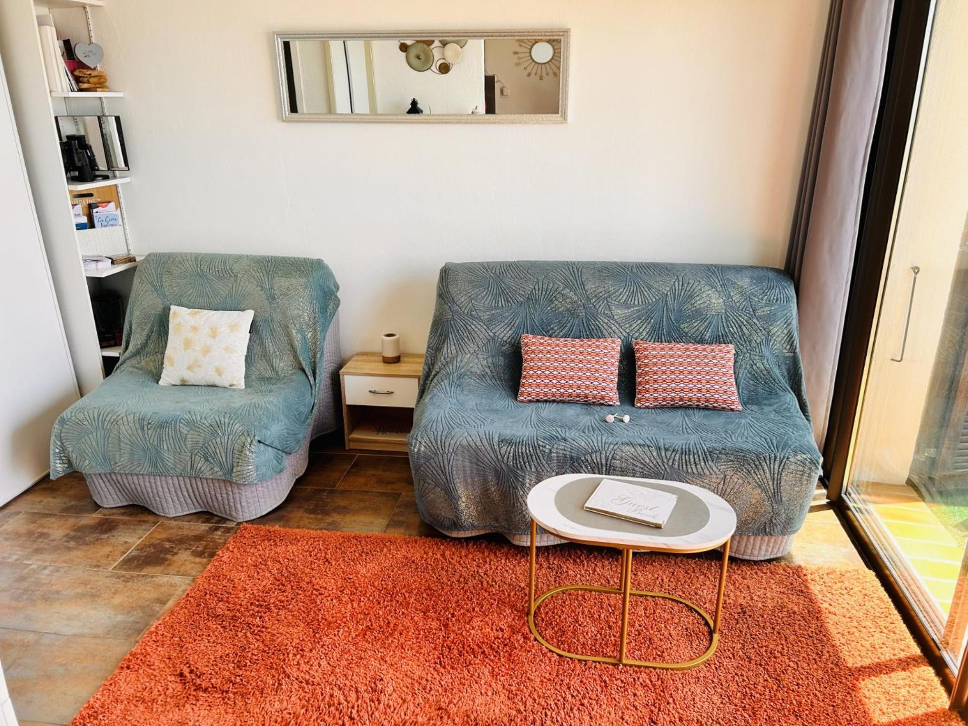 לה קרואה-ואלמר Studio Pool House Vue Mer Panoramique Amazing Sea View Wifi Linge Linen Inclut Aircondition מראה חיצוני תמונה